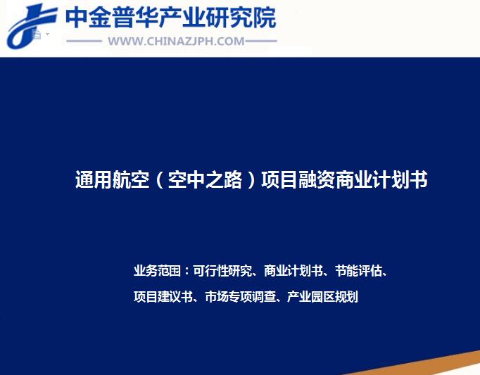 通用航空（空中之路）項(xiàng)目融資商業(yè)計(jì)劃書