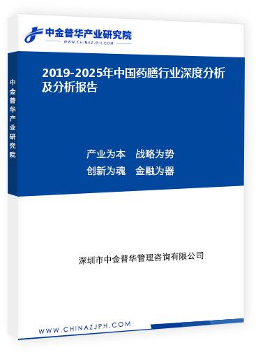 2019-2025年中國藥膳行業(yè)深度分析及分析報(bào)告