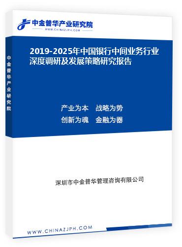 2019-2025年中國(guó)銀行中間業(yè)務(wù)行業(yè)深度調(diào)研及發(fā)展策略研究報(bào)告