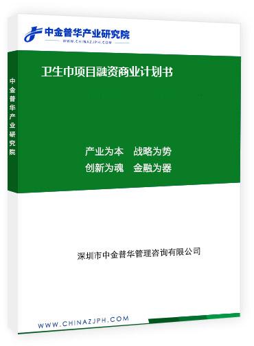 衛(wèi)生巾項目融資商業(yè)計劃書