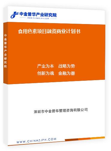 食用色素項目融資商業(yè)計劃書